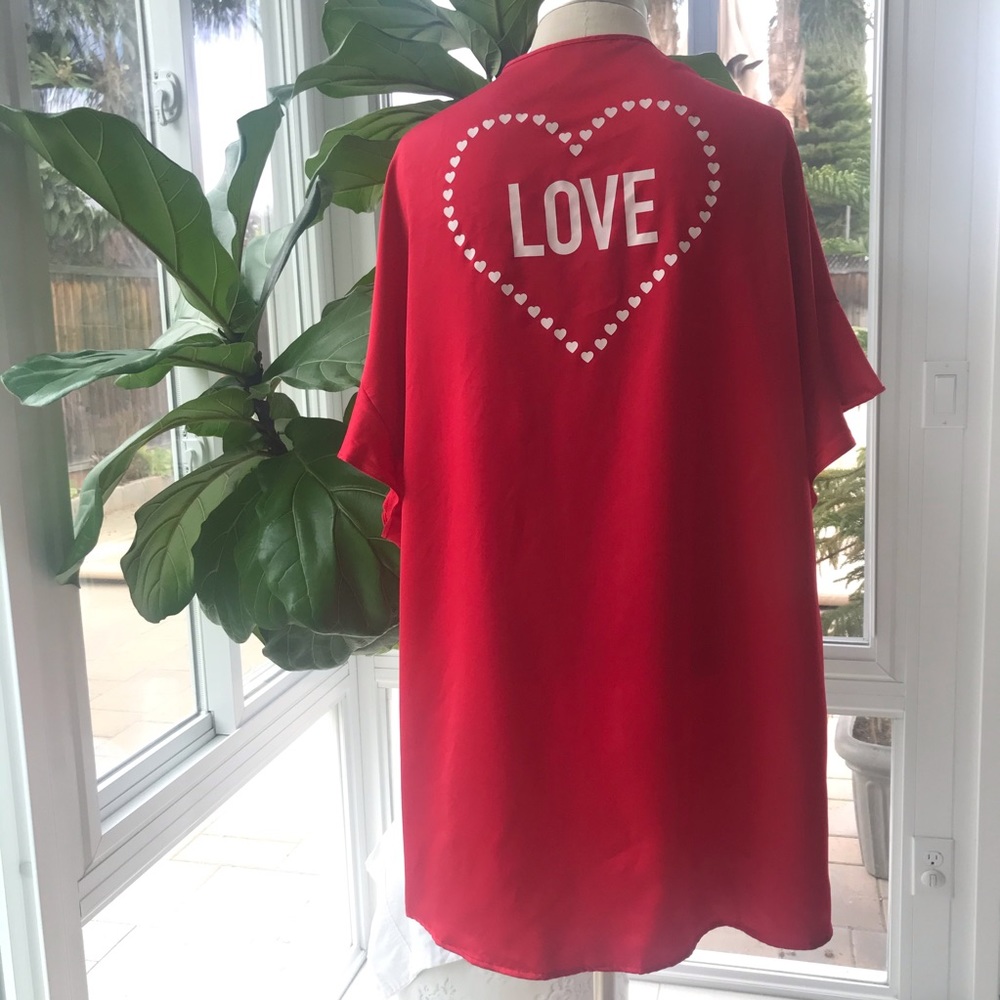 Victoria Secret Red robe intimates/sleepwear